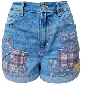 American Eagle Patchwork Mom Short Size-6